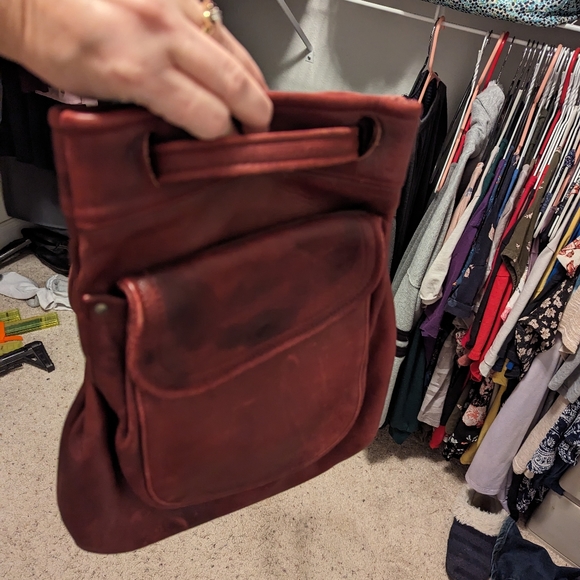 Leather backpack - Picture 5 of 5